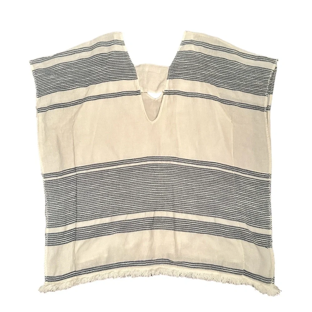 GUC Red Carter Rosa Caftan Striped Swim Coverup - Picture 3 of 8